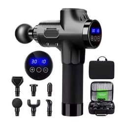 30-Speed Professional Deep Tissue Percussion Massage Gun with 6 Attachments & Carrying Case view 1
