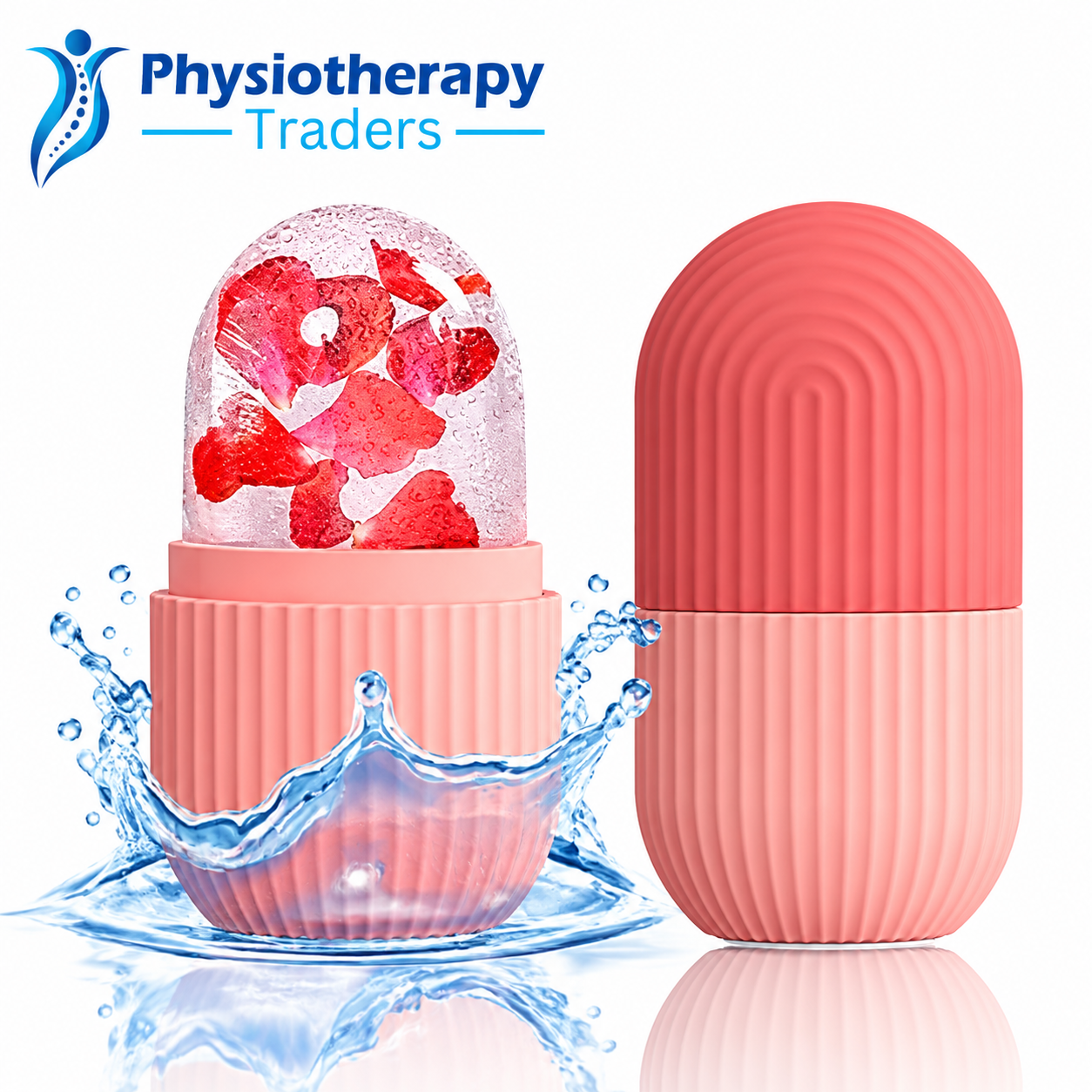 Silicone Ice Roller for Face (Facial Ice Mold Contour Cube) view 2