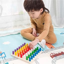 Wooden Peg Board view 2