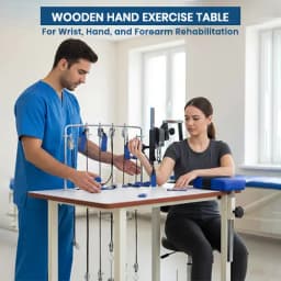 Adjustable Hand Exerciser Table for Physiotherapy, Strength Training, Rehabilitation & Occupational Therapy view 2