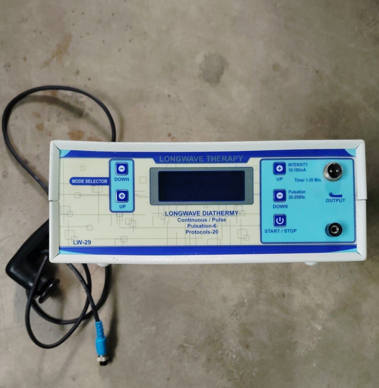 Long-Wave Diathermy (LWD) Machine