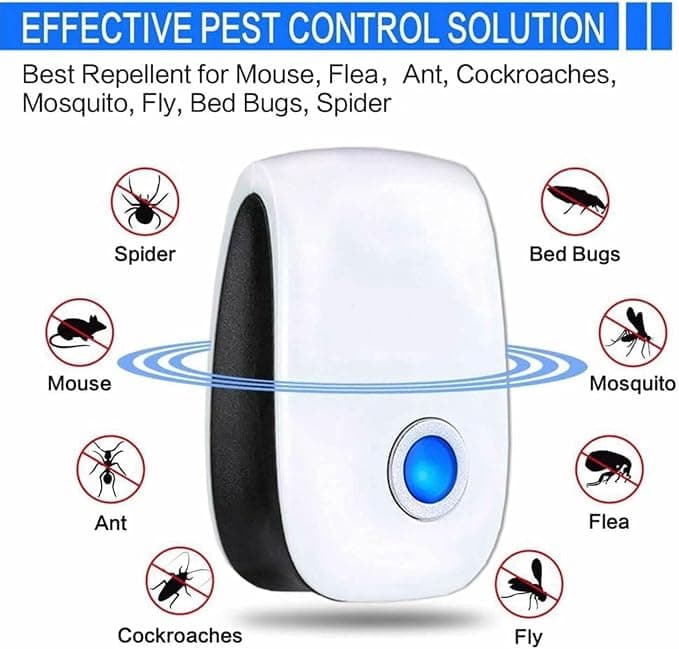 Pest Reject Ultrasonic & Electromagnetic Pest Repeller
