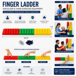 Finger Ladder Shoulder Ladder for Hand & Shoulder Exercise | Physiotherapy traders view 2
