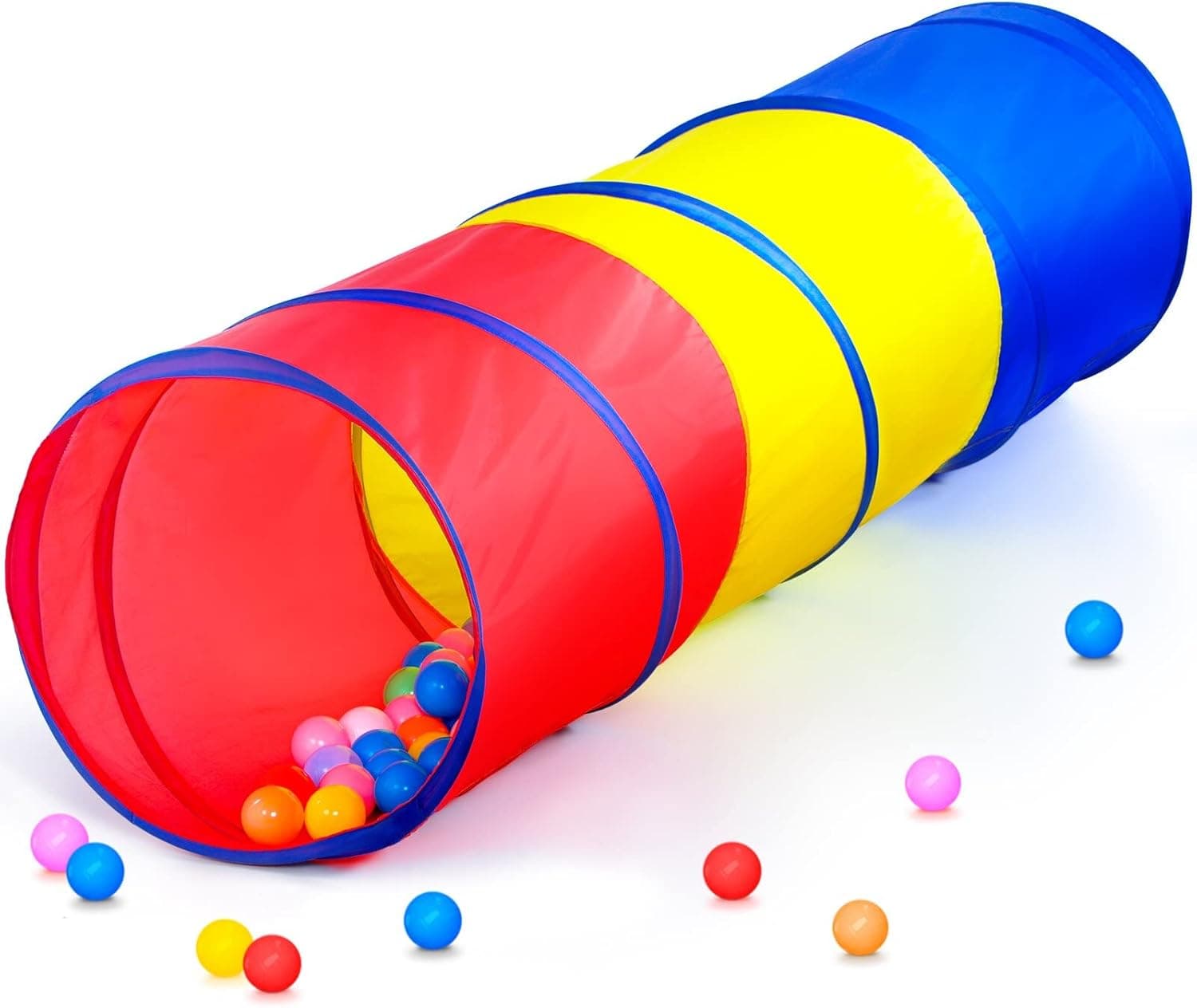 Kids Crawling Play Tunnel (Pop-Up Rainbow Play Tunnel)