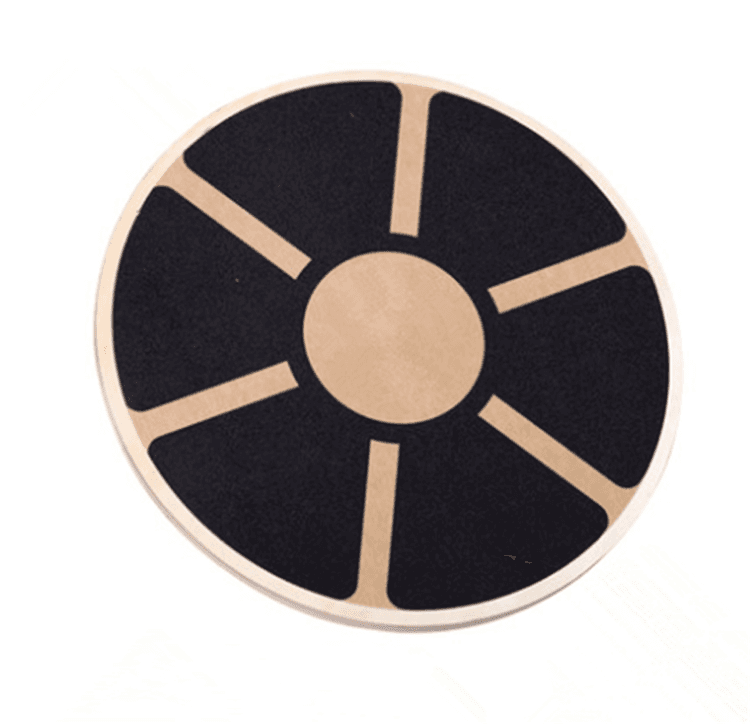 Wooden Wobble Balance Board / Round Wooden Balance Board (Anti-Slip Surface)