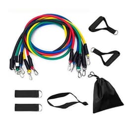 Premium 11-Pcs Resistance Band Set with Door Anchor & Handles - Fitness & Rehabilitation Tube Kit view 1