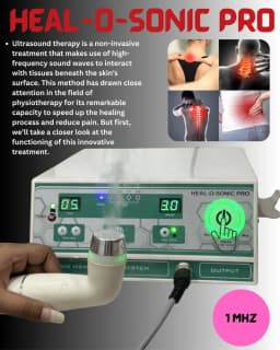 HEAL-O-SONIC PRO Ultrasonic Therapy Unit (Pain Management System) view 3