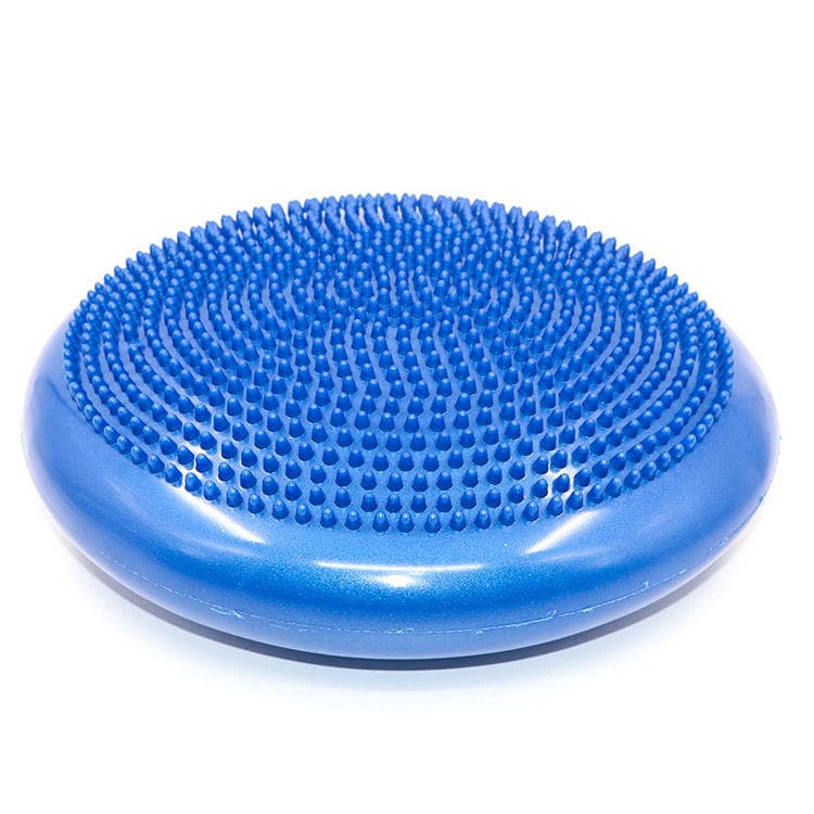 Premium Inflatable Balance Wobble Cushion – Dual-Textured Stability Disc for Core Workout, Ankle Rehabilitation & Sensory Seating