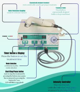 HEAL-O-SONIC PRO Ultrasonic Therapy Unit (Pain Management System) view 1