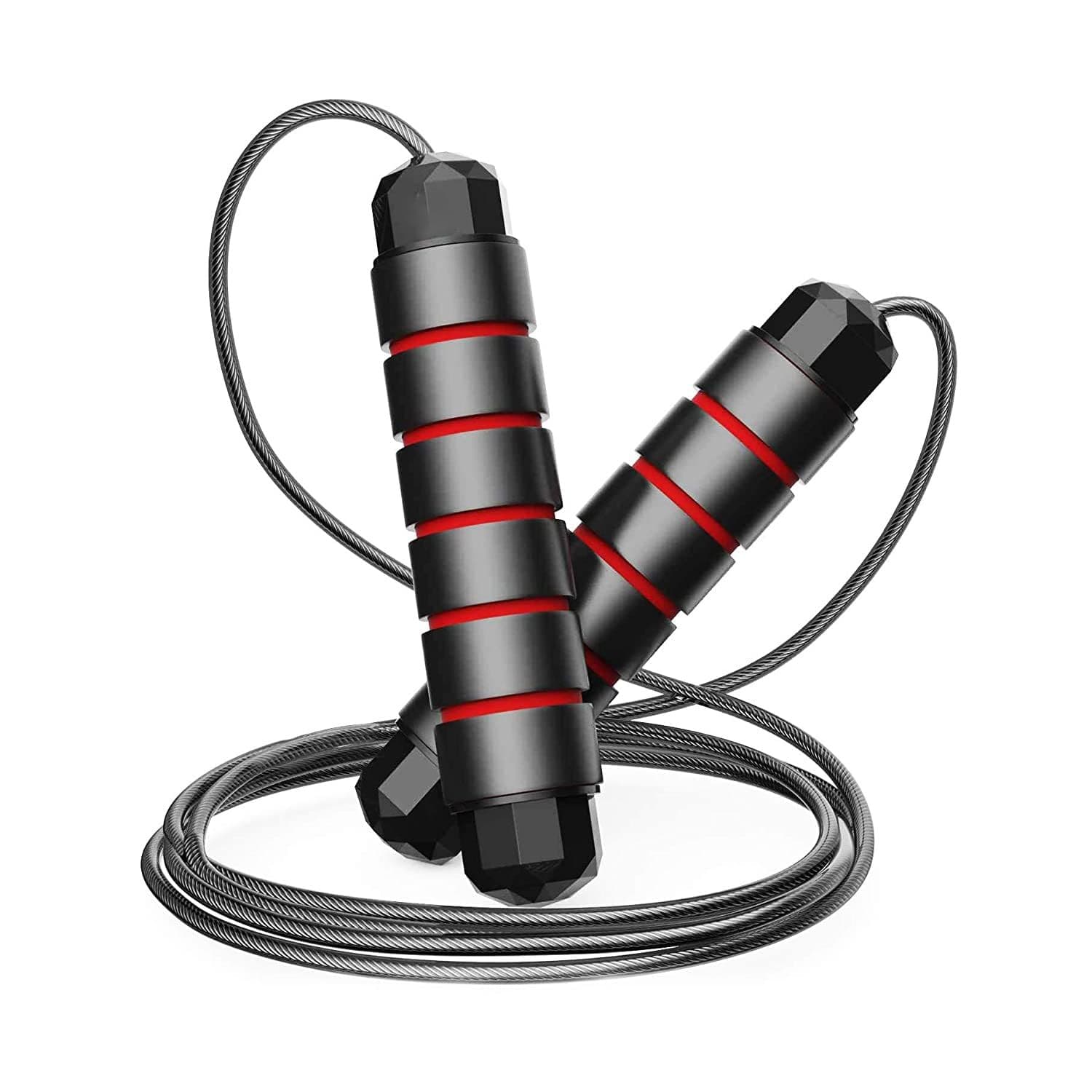 Premium Adjustable Speed Skipping Rope – High-Speed Tangle-Free Steel Wire Jump Rope with Anti-Slip Foam Handles for Cardio & Fitness