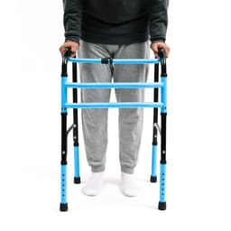Plain Double Bar Frame Balanced Adjustable Adult Walker For Men/Women view 2